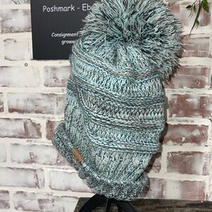 CC pompom beanie